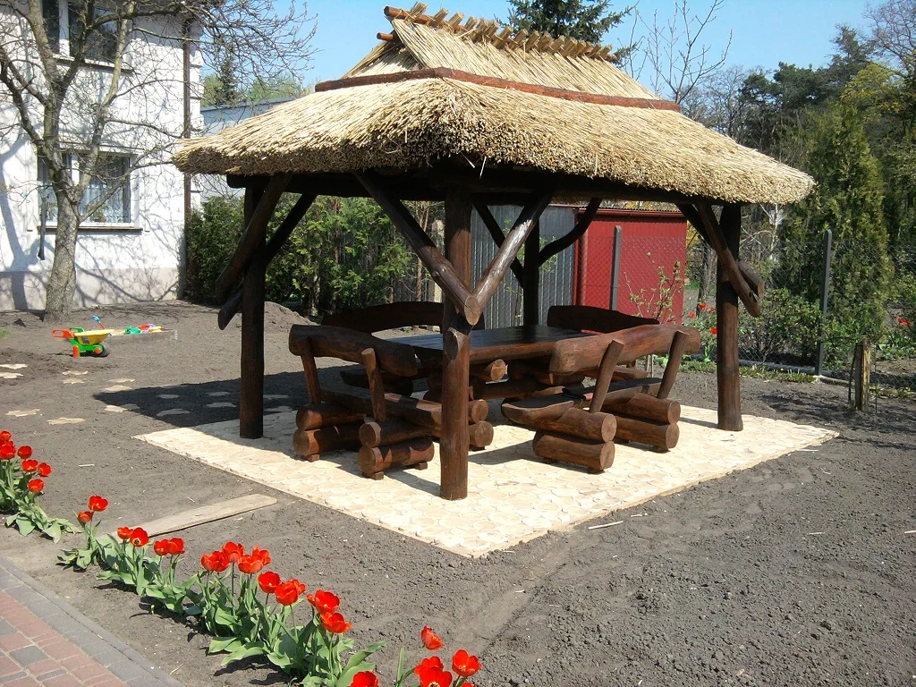 Dach altanki drewnianej, Tartak Darul Turek