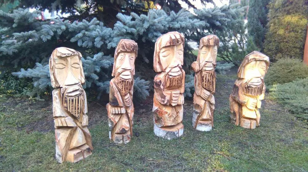 Rzeźby z drewna, Tartak Darul Tuliszków