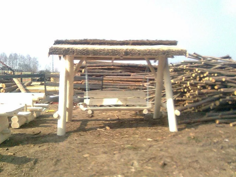 Komplet ogrodowy z drewna, Tartak Darul