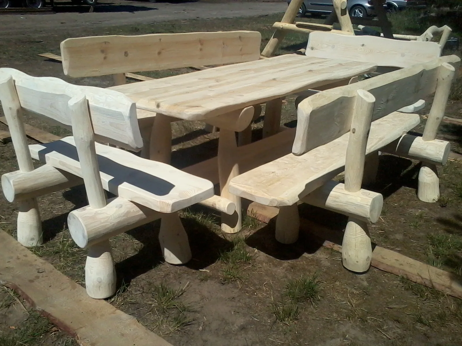 Meble ogrodowe z drewna na zamówienie, Tartak Darul