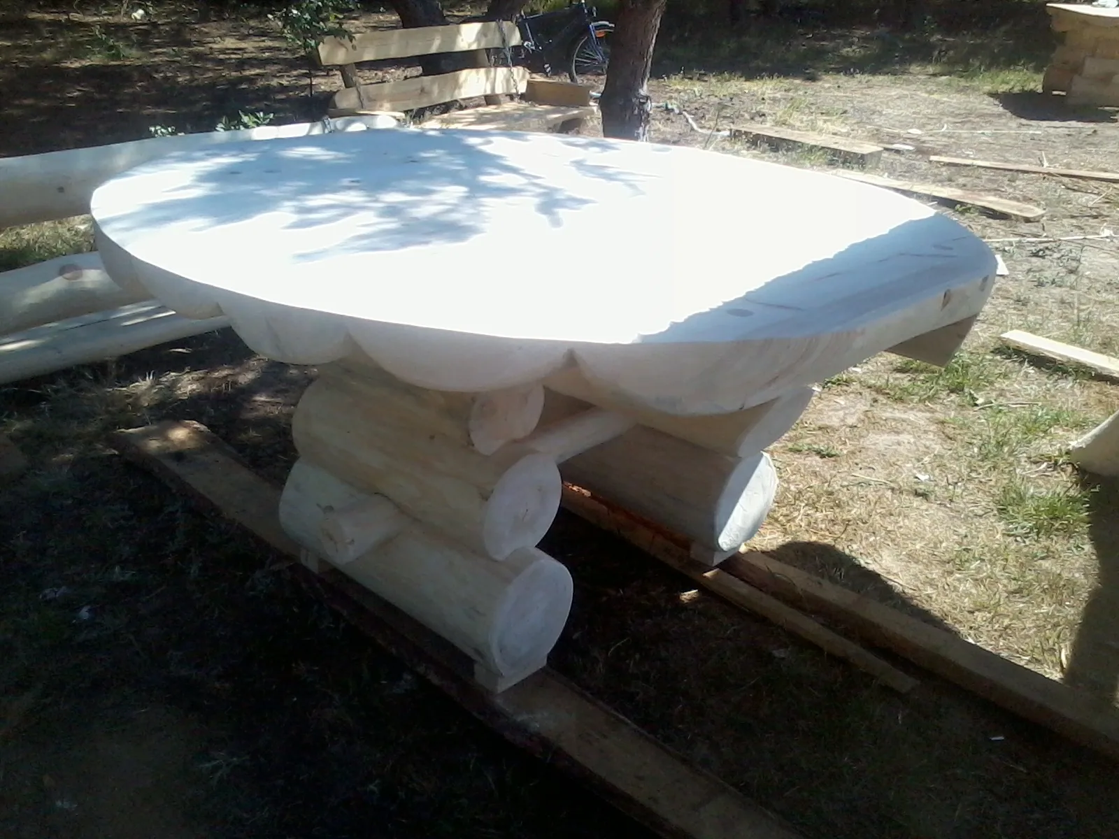 Komplet ogrodowy drewniany, Tartak Darul Turek